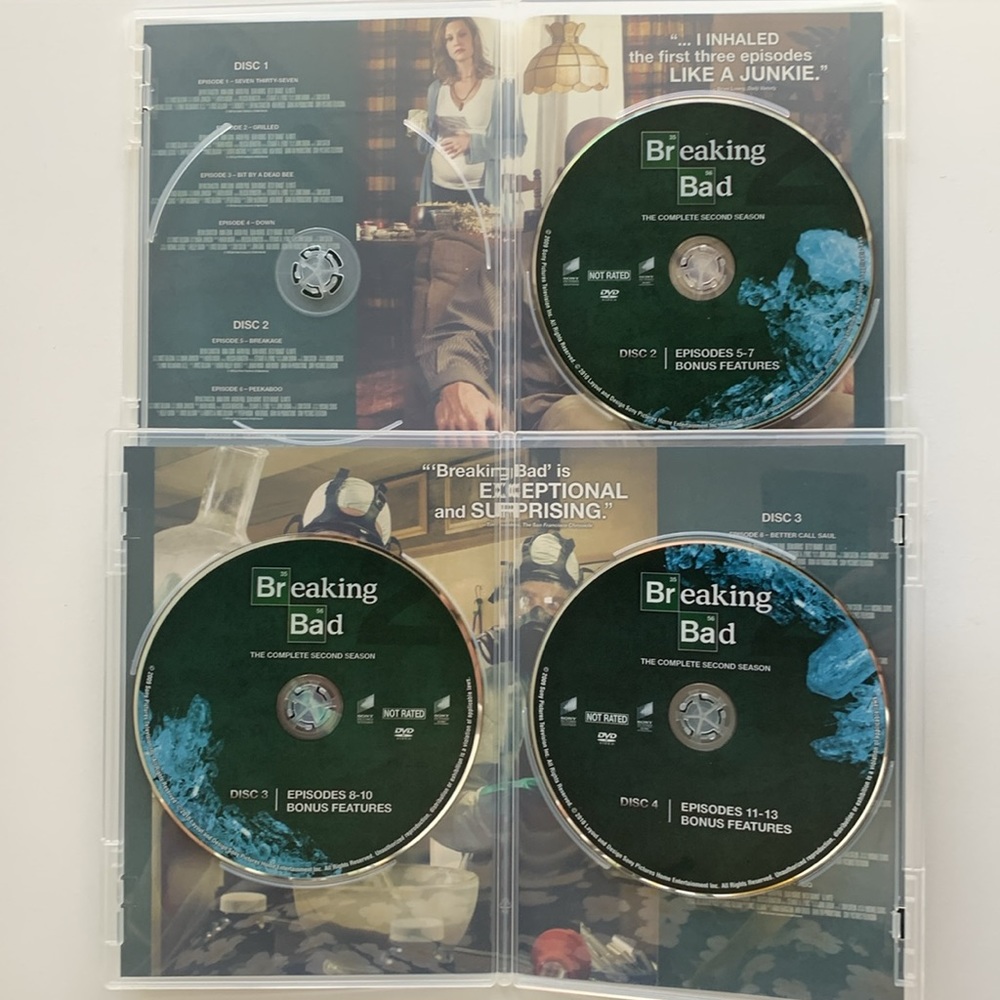 Breaking Bad First & Second Seasons in soft cardboard cases - Picture 4 of 7